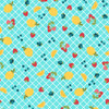 Sippin' on Sunshine MAS11073-Q Aqua Blue  Kimberbell Fabric Image