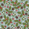 Snowtop Mountain Flannel MASF11163-Q Aqua Bonnie Sullivan Fabric Image