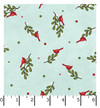 Snowtop Mountain Flannel MASF11164-Q Aqua Bonnie Sullivan Ruler Image
