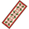Christmastime Bright Stars Runner Free Pattern Project Image