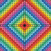 Colorblock Hot Air Quilt Project Image