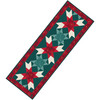 Holiday Stitches Bright Stars Runner Free Pattern Project Image