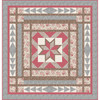 Meadow Blush Point of Attraction Quilt Project Image