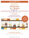 Kimberbell Autumn Acres Bench Pillow Fabric Kit details flyer image