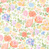 Gathering Sun MAS11190-WZ White/Multi Maywood Studio Fabric Image