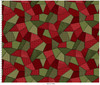 Patchwork Woolies Flannel MASF11310-RG Red/Green Bonnie Sullivan 1 Yard Image