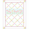 Little Lambies Woolies Flannel Sweet Garden Quilt Kit Project Image
