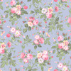 Garden Club MAS11471-B Blue Maywood Studio Fabric Image