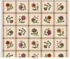 Penny Flower Flannel MASF11430-E Cream Bonnie Sullivan 1 Yard Ruler Image