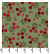 Penny Flower Flannel MASF11432-G Green Bonnie Sullivan Ruler Image