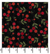 Penny Flower Flannel MASF11432-J Black Bonnie Sullivan Ruler Image