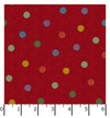 Penny Flower Flannel MASF11433-R Red Bonnie Sullivan Ruler Image
