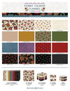 Penny Flower Flannel SQ-MASPEFF  Bonnie Sullivan 1 Yard Ruler Image