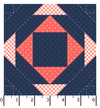 Playtime Flannel MASF10695-NZ Navy/Multi Maywood Studio Ruler Image