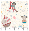 Ahoy Pals MAS11521-E Cream Maywood Studio Ruler Image