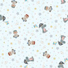 Ahoy Pals MAS11523-B Blue Maywood Studio Fabric Image
