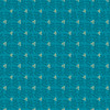 Printed Garden MAS11362-Q Aqua Susie Hetherington Fabric Image