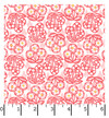Printed Garden MAS11365-R Red Susie Hetherington Ruler Image