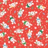 Christmas Break MAS11532-R Red Maywood Studio Fabric Image