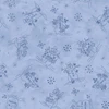 Frosty Friends MAS11481-B Blue Robin Kingsley Fabric Image