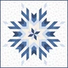 Frosty Friends Fireflake Quilt Project Image