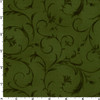 Elegant Scroll 108 Backing MASQB100-G2 Forest Green Maywood Studio