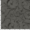 Elegant Scroll 108 Backing MASQB100-KJ Dove Grey Maywood Studio