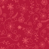 Kimberbell Basics MAS8261-R Red Kimberbell Fabric Image