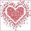 Exploding Heart Quilt Project Image