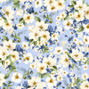 Windflower MAS10640-B Blue Maywood Studio Fabric Images