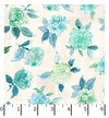 Nature Studies MAS10752-EQ Cream/Aqua Maywood Studio Fabric Image