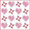 I Heart You Friendship Hearts Quilt Project Image