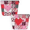 I Heart You Be Mine Zipper Pouch Project Image