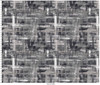 Colorfield 108" Quilt Backs MASQBD650-JK Black/Grey Maywood Studio Ruler Image