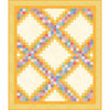 Dilly Dally Criss Cross Quilt Yellow Pattern Project Image