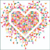 Kimberbell Solids Exploding Heart Quilt Project Image
