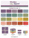 Woolies Flannel FQ-MASWOF-SORB Sorbetto Vol. 2 Bonnie Sullivan Precut Rotation Image