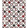 Woolies Flannel Sea Star Quilt Winterberries Project Image