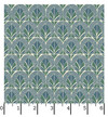 Cottage Flowers MAS10833-BG Blue/Green Susie Hetherington Ruler Image