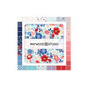 Star-Spangled Beauty CP-MASSTAR  Kimberbell Fabric Image