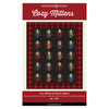 Holly Jolly Flannel Cozy Mittens Quilt Free Pattern Cover Image