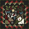 Holly Jolly Flannel Holly Jolly Wall Hanging and Runner Project Image
