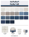 Patchwork Blue FQ-MASPABL  Maywood Studio Fabric Image