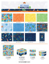 Space Monsters SQ-MASSPMO  Maywood Studio Precut Image