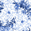 Blue Belle MAS10902-W White Maywood Studio Fabric Image