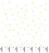 Kimberbell Basics Flannel MASF8210-WS White/Yellow Kimberbell Fabric Ruler Image