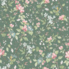 Terrace Blooms MAS10822-G Green Maywood Studio Fabric Image