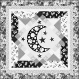 Make the Moonlit Garden Quilt by The Whimsical Workshop made with fabrics from the Moonlit Walk collection Image Make the Moonlit Garden Quilt by The Whimsical Workshop made with fabrics from the Moonlit Walk collection Image