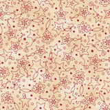 Christmastime MAS11092-ER Cream/Red Robin Kingsley Fabric Image Christmastime MAS11092-ER Cream/Red Robin Kingsley Fabric Image
