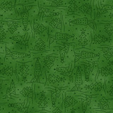 Christmastime MAS11095-G Green Robin Kingsley Fabric Image Christmastime MAS11095-G Green Robin Kingsley Fabric Image